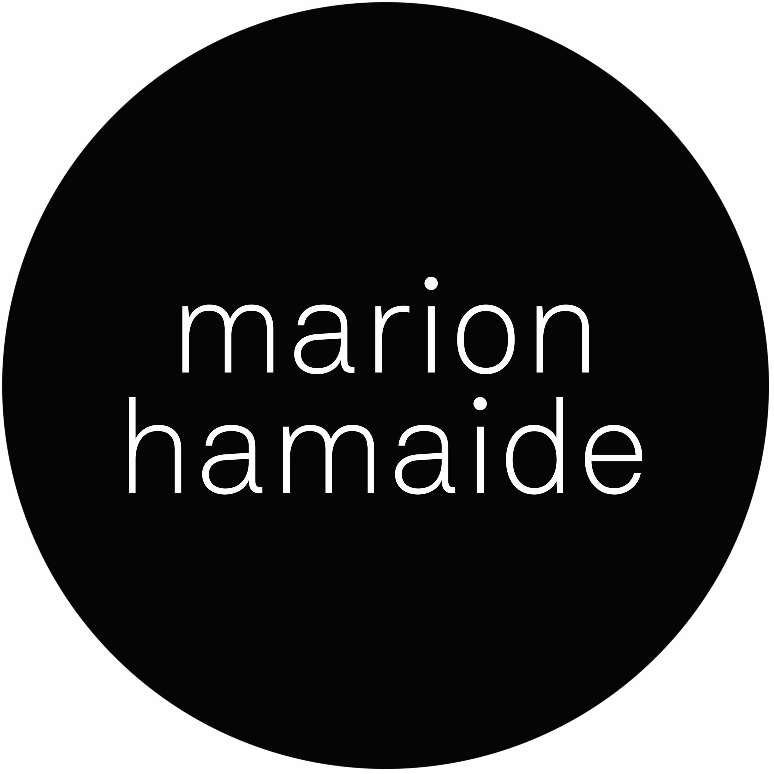 MARION HAMAIDE